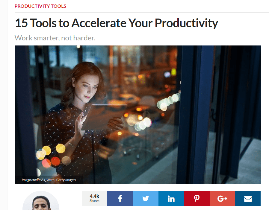 15 Tools to Accelerate Your Productivity