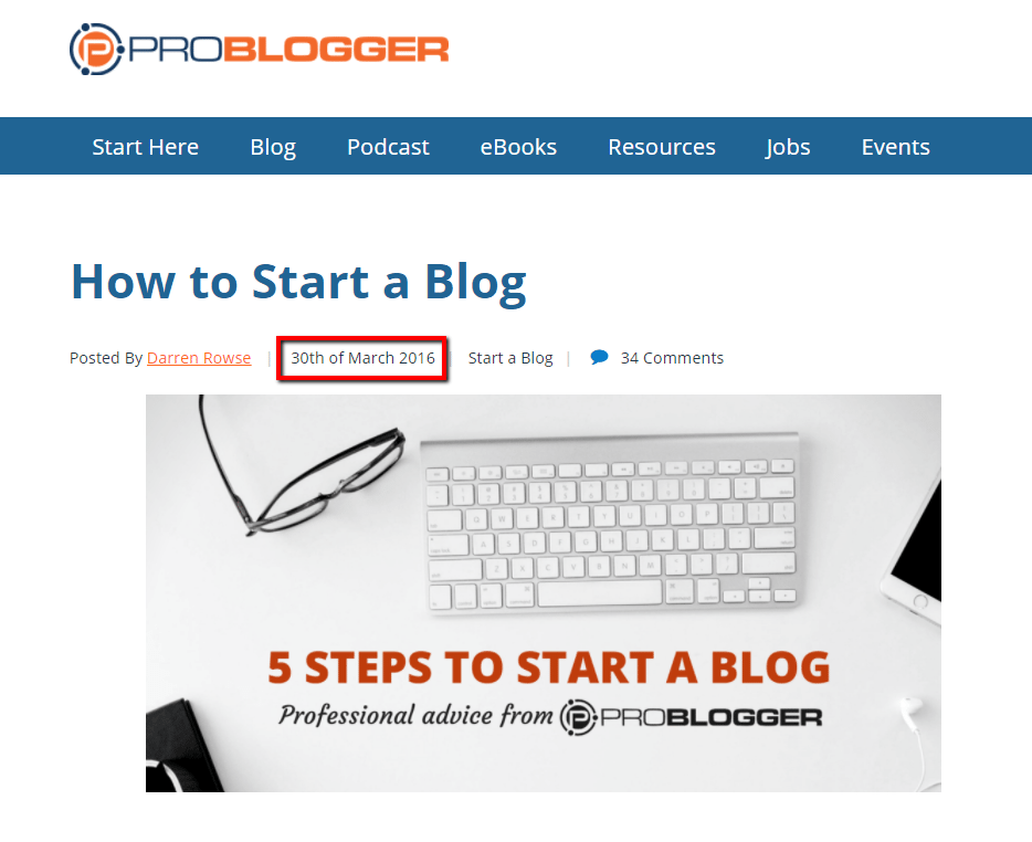 How to Start a Blog by Darren Rowse