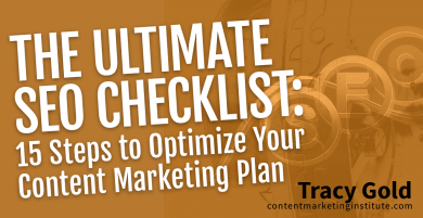 The Ultimate SEO Checklist by Tracy Gold