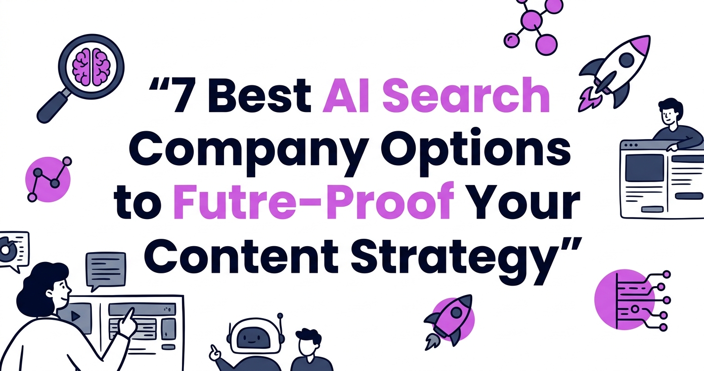 7 Best AI Search Company Options to Future-Proof Your Content Strategy